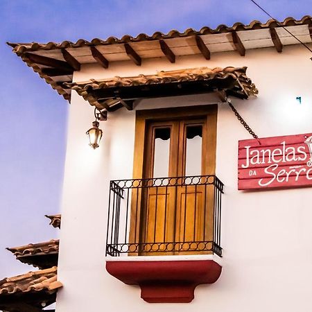 Pousada Janelas Da Serra 蒂拉登特斯 外观 照片