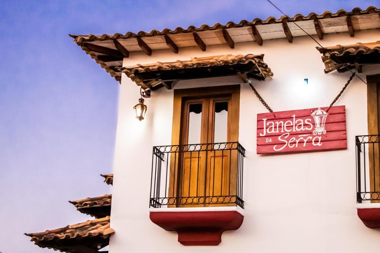 Pousada Janelas Da Serra 蒂拉登特斯 外观 照片